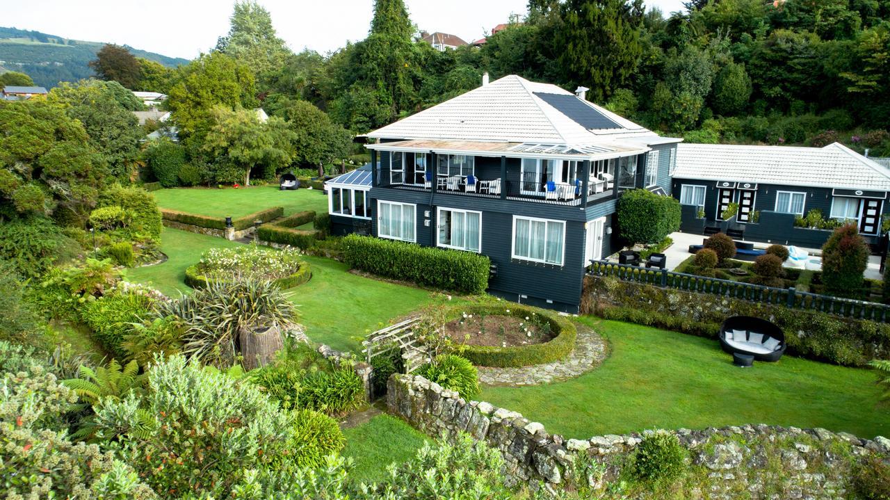 Black Swan Lakeside Boutique Hotel Rotorua Kültér fotó